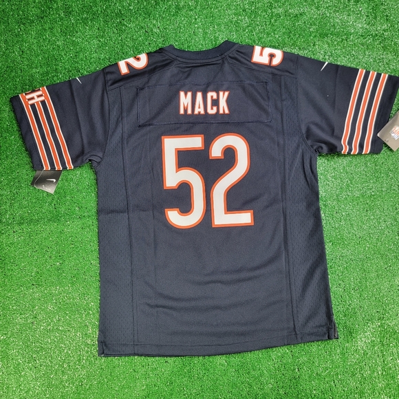 Nike Chicago Bears Khalil Mack #52 NFL On Field Football Jersey Youth Size Large - Picture 9 of 10